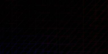 Koyu Mavi, kırmızı çizgili vektör şablonu.