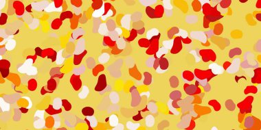 Soyut biçimlere sahip açık kahverengi vektör şablonu. Basit gradyan şekilli renkli bir çizim. Reklamlarınız için modern tasarım.