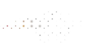 Eğri çizgileri olan açık sarı vektör arkaplan. Soyut bir şekilde gradyan eğimli bir tasvir. Reklamlar ve reklamlar için desen.