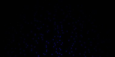 Neon yıldızlı koyu mavi vektör şablonu.