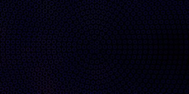 Koyu mavi, daire şekilli kırmızı vektör düzeni. Renkli çember şekilli modern soyut illüstrasyon. İş ilanları için şablon.