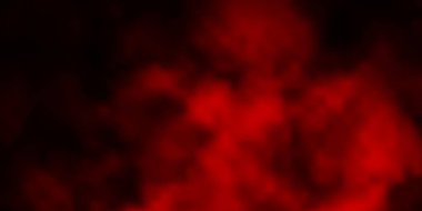 Bulutlu koyu kırmızı vektör deseni.