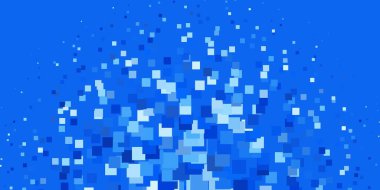 Dikdörtgen içinde hafif BLUE vektör şablonu. Dikdörtgenli soyut gradyan çizimi. Cep telefonları için şablon.