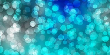 Küreli hafif Mavili vektör deseni.