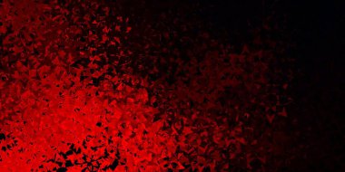 Açık mavi, çizgileri ve üçgenleri olan sarı vektör düzeni. Doğa tarzında üçgenleri olan güzel bir çizim. İniş sayfaları için şablon.