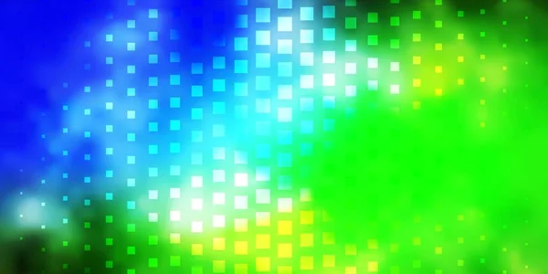 Ljusblå Grön Vektor Struktur Rektangulär Stil — Stock vektor