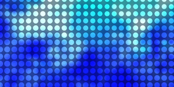 Светло Синий Векторный Шаблон Кругами Иллюстрация Набором Ярких Красочных Абстрактных — стоковый вектор