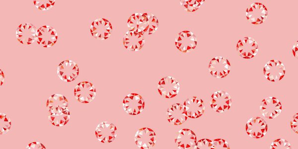 Светло-оранжевый векторный рисунок со сферами. Красочная иллюстрация с градиентными точками в стиле природы. Новый шаблон для книги брендов.