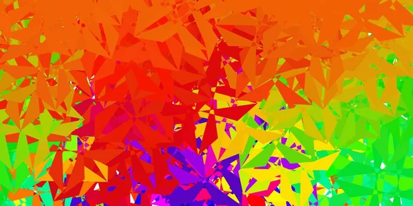 Tummanvihreä Punainen Vektori Kolmio Mosaiikki Malli Abstrakti Kuva Tyylikäs Kaltevuus — vektorikuva