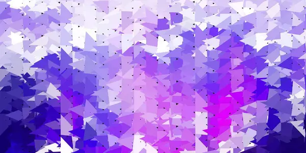 Púrpura Oscuro Vector Rosa Plantilla Triángulo Abstracto Elegante Ilustración Abstracta — Vector de stock