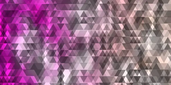 Textura Vectorial Rosa Claro Con Líneas Triángulos Ilustración Con Triángulos — Archivo Imágenes Vectoriales