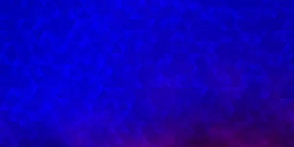 Ανοιχτό Μπλε Κόκκινο Διανυσματικό Φόντο Τρίγωνα Τρίγωνα Αφηρημένο Φόντο Πολύχρωμη — Διανυσματικό Αρχείο