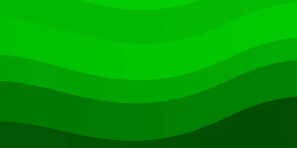 Ljusgrön Vektor Layout Med Kurvor — Stock vektor