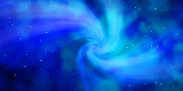 Светло Синий Векторный Шаблон Неоновыми Звёздами Красочная Иллюстрация Абстрактными Градиентными — стоковый вектор