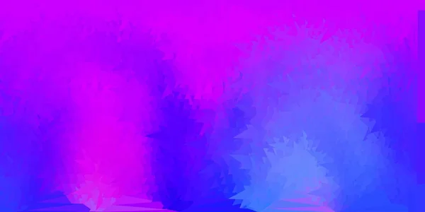 Светло Синий Красный Векторный Треугольник Фоне Элегантная Абстрактная Иллюстрация Градиентными — стоковый вектор