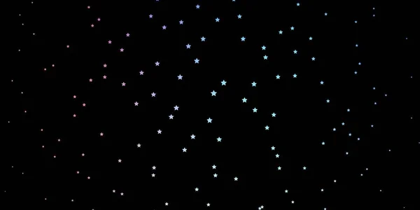 별들로 이루어진 어두운 다중성 — 스톡 벡터