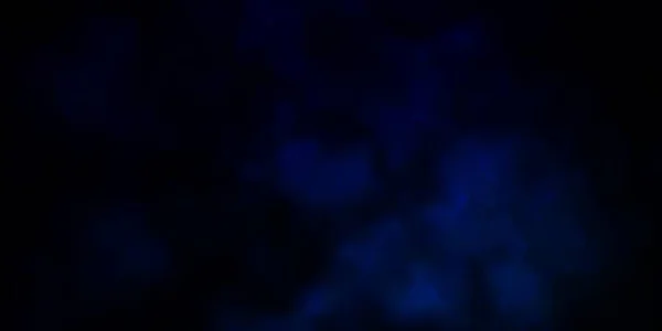 Σκούρο Μπλε Διάνυσμα Φόντο Πολυγωνικό Στυλ Διακοσμητικό Σχέδιο Αφηρημένο Στυλ — Διανυσματικό Αρχείο