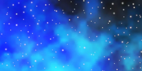 Светло Голубой Векторный Рисунок Абстрактными Звездами Красочная Иллюстрация Абстрактными Градиентными — стоковый вектор