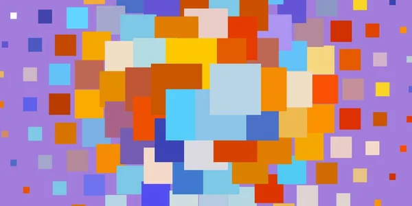 Bleu Clair Fond Vectoriel Jaune Avec Rectangles — Image vectorielle