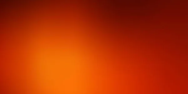 Dunkles Orange Vektor Moderner Verschwommener Hintergrund Brandneue Farbenfrohe Illustration Unschärfestil — Stockvektor