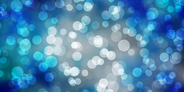 Rose Clair Fond Vectoriel Bleu Avec Bulles — Image vectorielle
