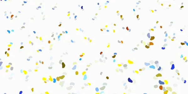 Jasnoniebieski Żółty Wzór Wektora Abstrakcyjnych Kształtach Kolorowe Abstrakcyjne Formy Gradientem — Wektor stockowy