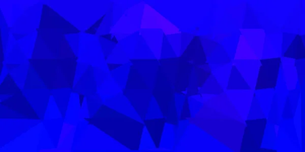 Polygone Dégradé Vectoriel Rose Foncé Bleu Illustration Colorée Décorative Avec — Image vectorielle