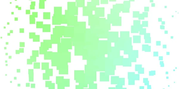 Patrón Vectorial Verde Claro Estilo Cuadrado Ilustración Colorida Con Rectángulos — Archivo Imágenes Vectoriales