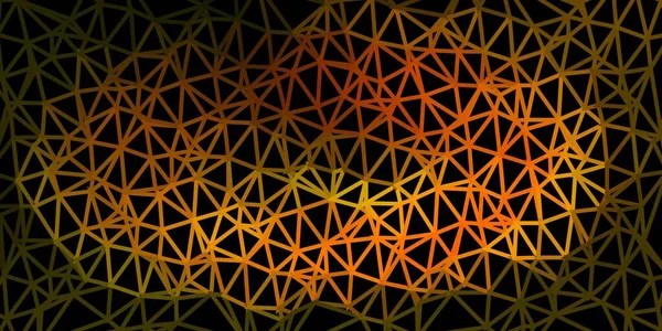 Dunkelgrüne Gelbe Vektorgradienten Polygonstruktur Abstrakte Illustration Mit Eleganten Verlaufsdreiecken Mehrzweck — Stockvektor