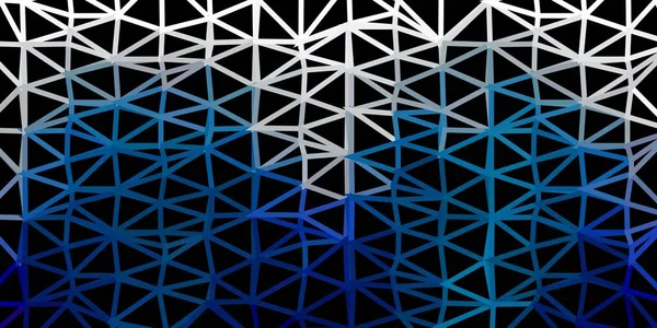 Dunkelgrünes Vektorpolygonalmuster Elegante Abstrakte Illustration Mit Gradientendreiecken Mehrzweck App Design — Stockvektor