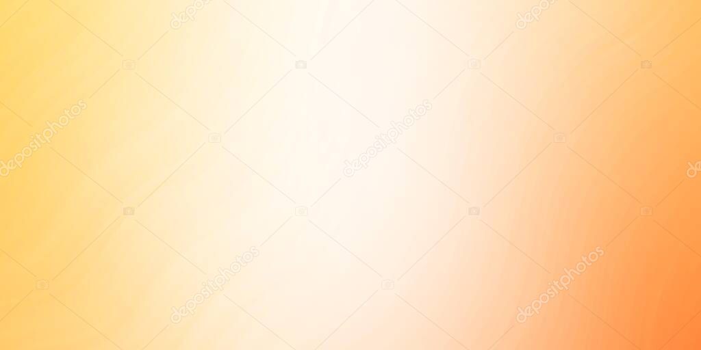 Light Orange vector backdrop with bent lines. Abstract illustration with gradient bows. Pattern for ads, commercials.