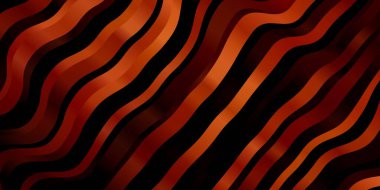 Eğrili koyu turuncu vektör dokusu.