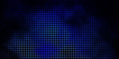 Kabarcıklı koyu mavi vektör arkaplanı.