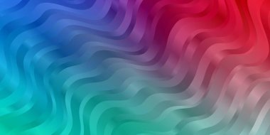 Açık Yeşil, kırmızı çizgili vektör arkaplanı.