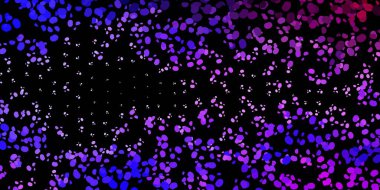 Rastgele şekilli koyu mor vektör arkaplan. Soyut tarzda, gradyan formlarda basit tasarım. Web siteniz için basit illüstrasyon.