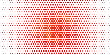 Dairesel Açık Turuncu vektör dokusu.