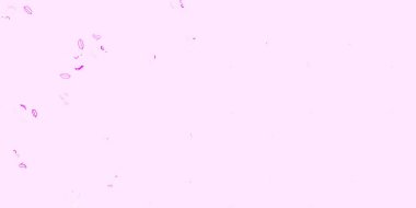 Feminizm elementleriyle açık mor vektör deseni. Değişken feminizm şekilli renkli bir illüstrasyon. Kadınların gücünü göstermek için en iyi tasarım..