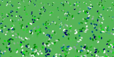 Soyut şekilli açık yeşil vektör şablonu. Basit gradyan şekilli renkli bir çizim. Reklamlarınız için modern tasarım.