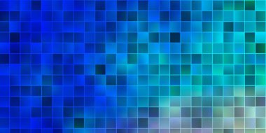 Açık mavi, kırmızı vektör arka planı çokgen biçiminde. Gradyan dikdörtgenleri olan bir resim. Cep telefonları için şablon.