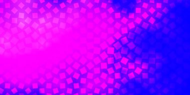 Açık Pembe, mavi vektör düzeni çizgiler, dikdörtgenler. Gradyan dikdörtgenleri ve kareleri olan renkli çizimler. İniş sayfası için modern şablon.