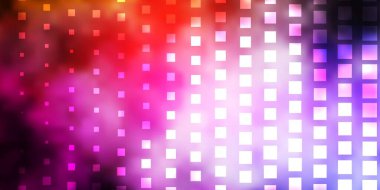 Kare biçiminde koyu pembe, sarı vektör deseni.