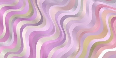 Kıvrımlı ışık çok renkli vektör deseni. Yaylı basit bir şekilde gradyan çizimi. Cep telefonları için şablon.