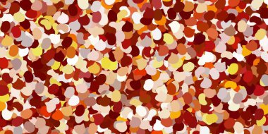 Soyut şekilli açık sarı vektör deseni. Gradyan rastgele formlarla modern soyut illüstrasyon. Web siteniz için basit illüstrasyon.