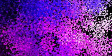 Açık mavi, kırmızı vektör düzeni çizgiler, üçgenler. Doğa tarzında üçgenleri olan güzel bir çizim. Web siteleri için desen.