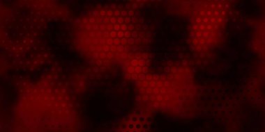 Lekeli koyu kırmızı vektör arkaplanı.