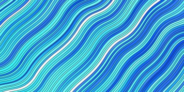 Çizgileri olan hafif Mavili vektör arkaplanı. Eğimli renkli geometrik örnekler var. Reklamlar ve reklamlar için desen.