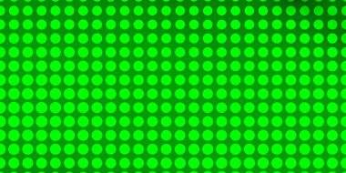 Dairesel açık yeşil vektör düzeni.