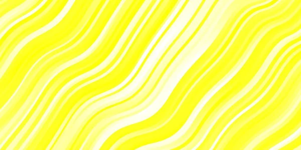 Texture Vectorielle Jaune Clair Avec Arc Circulaire Illustration Demi Teinte — Image vectorielle