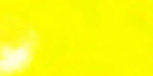 Φως Κίτρινο Διάνυσμα Φόντο Τελείες Αφηρημένοι Πολύχρωμοι Δίσκοι Απλό Επίπεδο — Διανυσματικό Αρχείο