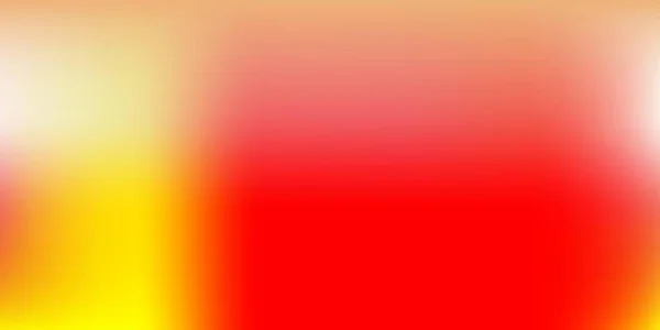 Светло Красная Желтая Векторная Текстура Размытия Размытая Абстрактная Градиентная Иллюстрация — стоковый вектор